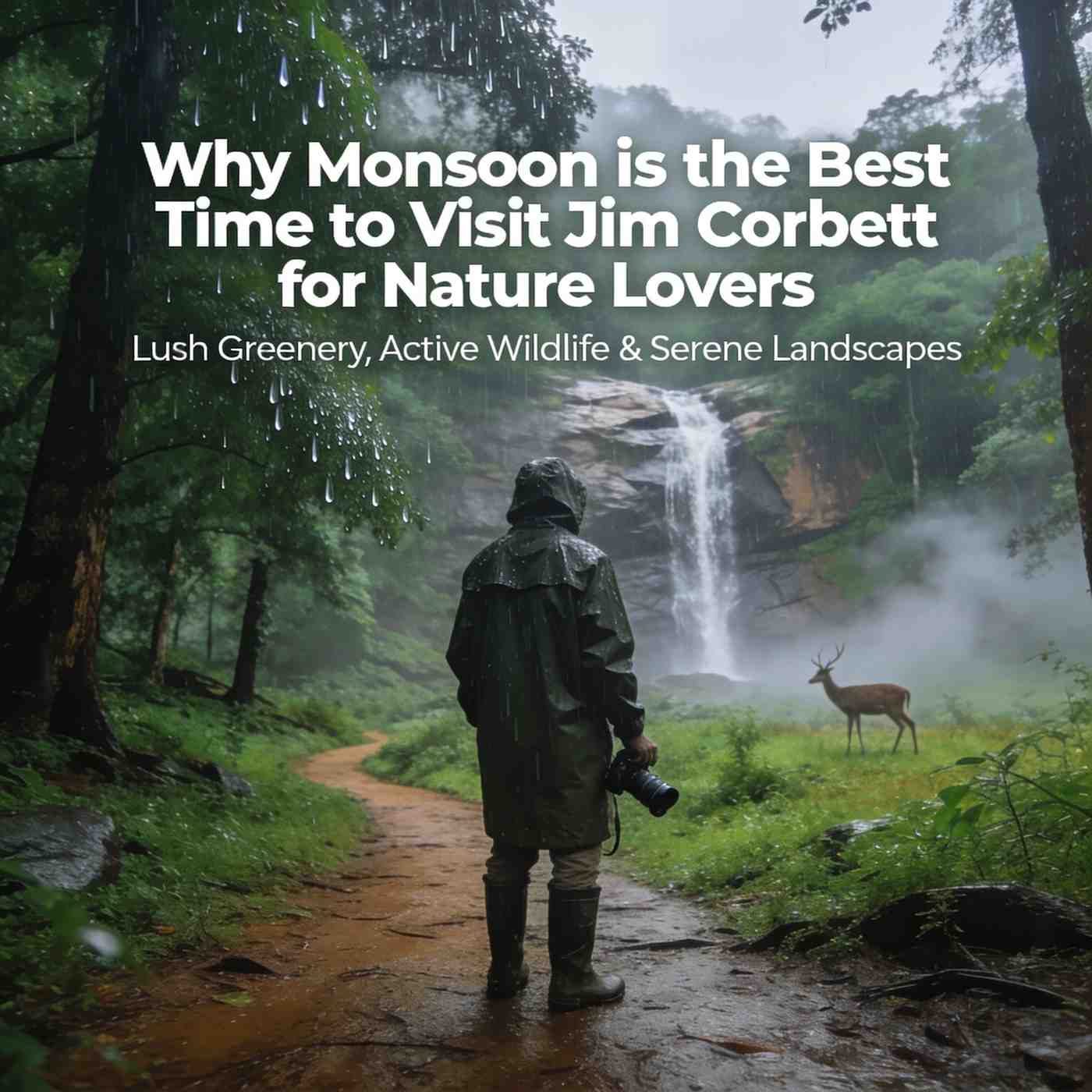 Why Monsoon is the Best Time to Visit Jim Corbett for Nature Lovers